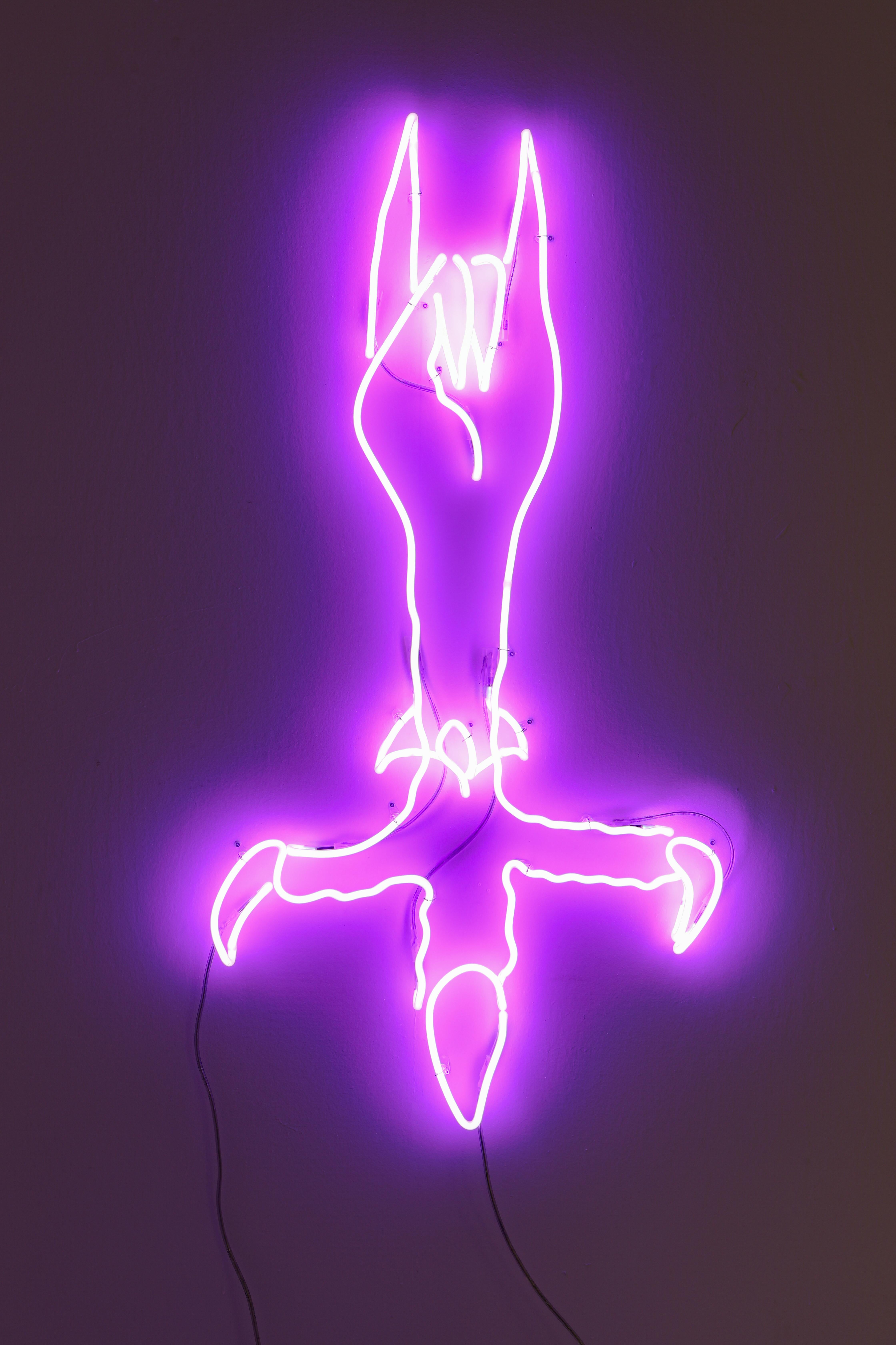 The 'BATHORY' neon wall light is a striking functional art piece by Belgian contemporary artist, Daan Gielis. 'BATHORY' was exhibited in the group exhibition 'LIMBO' at Everyday Gallery in Antwerp, Belgium.

