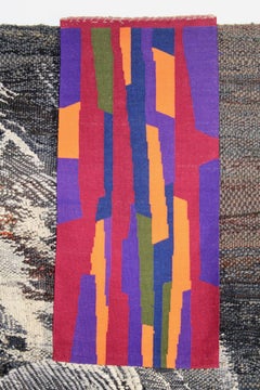 Unique wall tapestry by Jean Leuenberger