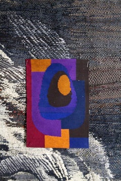 Unique wall tapestry by Jean Leuenberger