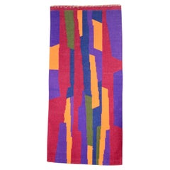 Unique wall tapestry by Jean Leuenberger