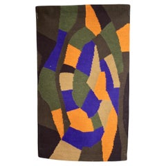 Unique wall tapestry by Jean Leuenberger