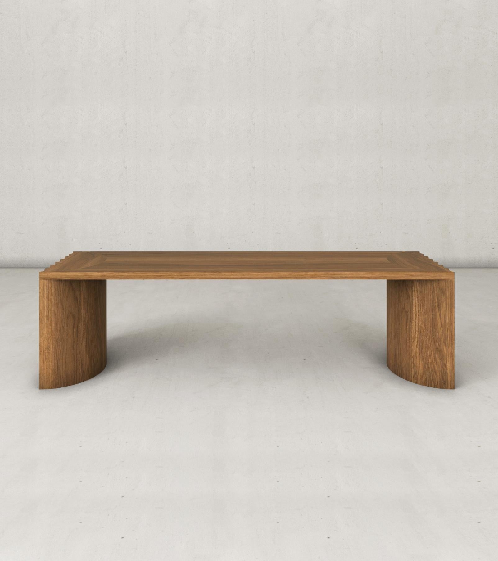 Portuguese Unique Walnut Bench by Collector For Sale