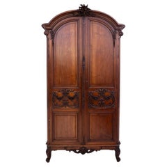 Unique wardrobe, France, around 1880.
