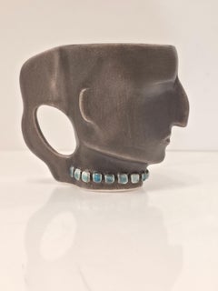 Einzigartige Warrior 1 Skulpturale Ristretto-Tasse von Tamara Barnoff