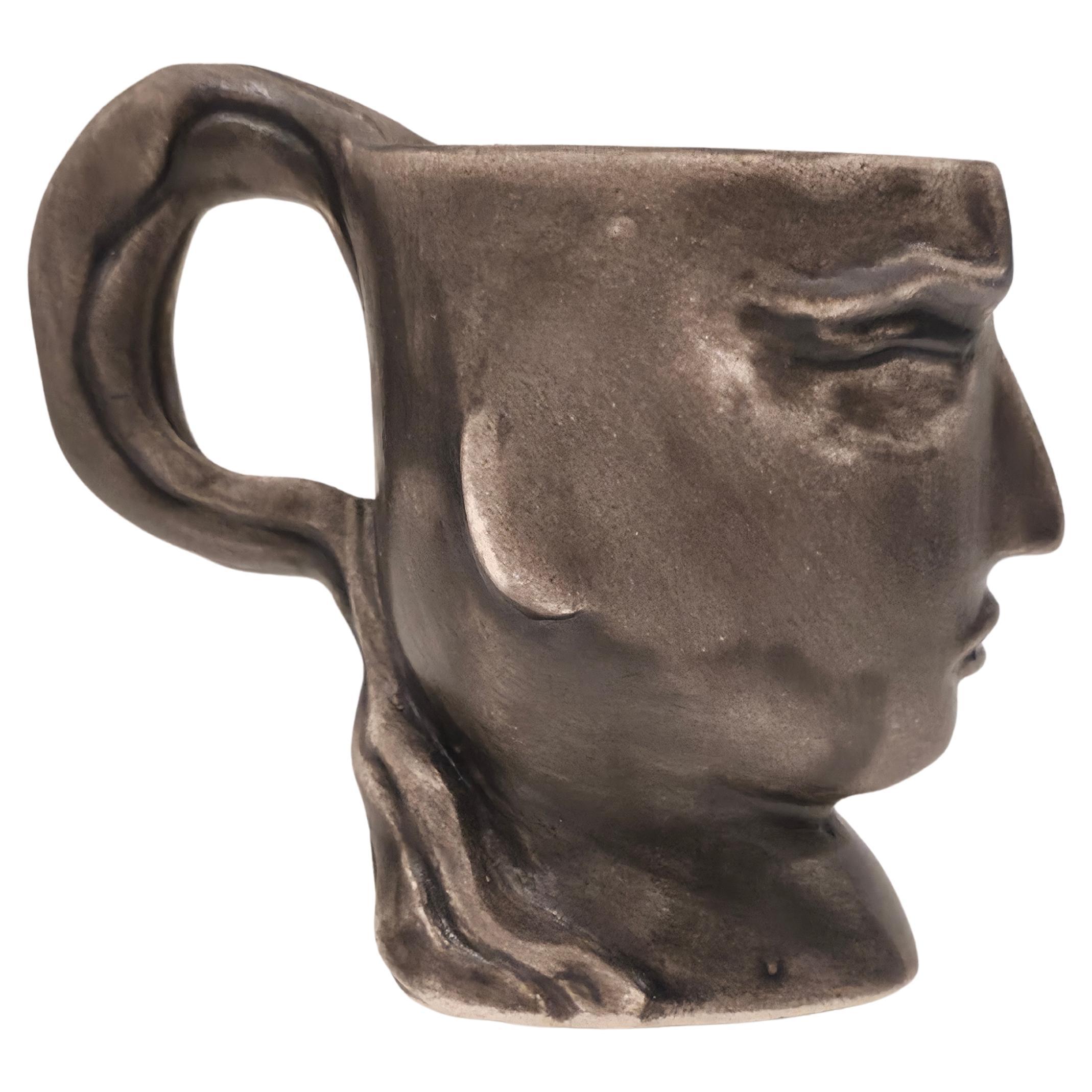 Taza Ristretto Escultural Guerrero Único 17 de Tamara Barnoff