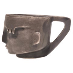 Unique Warrior 2 Sculptural Ristretto Cup by Tamara Barnoff