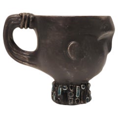 Unique Warrior 20 Sculptural Ristretto Cup by Tamara Barnoff