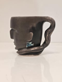 Unique Warrior 5 Sculptural Ristretto Cup by Tamara Barnoff