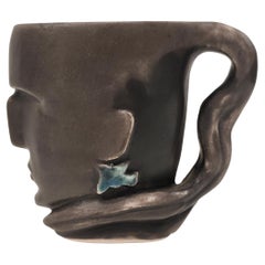 Unique Warrior 5 Sculptural Ristretto Cup by Tamara Barnoff