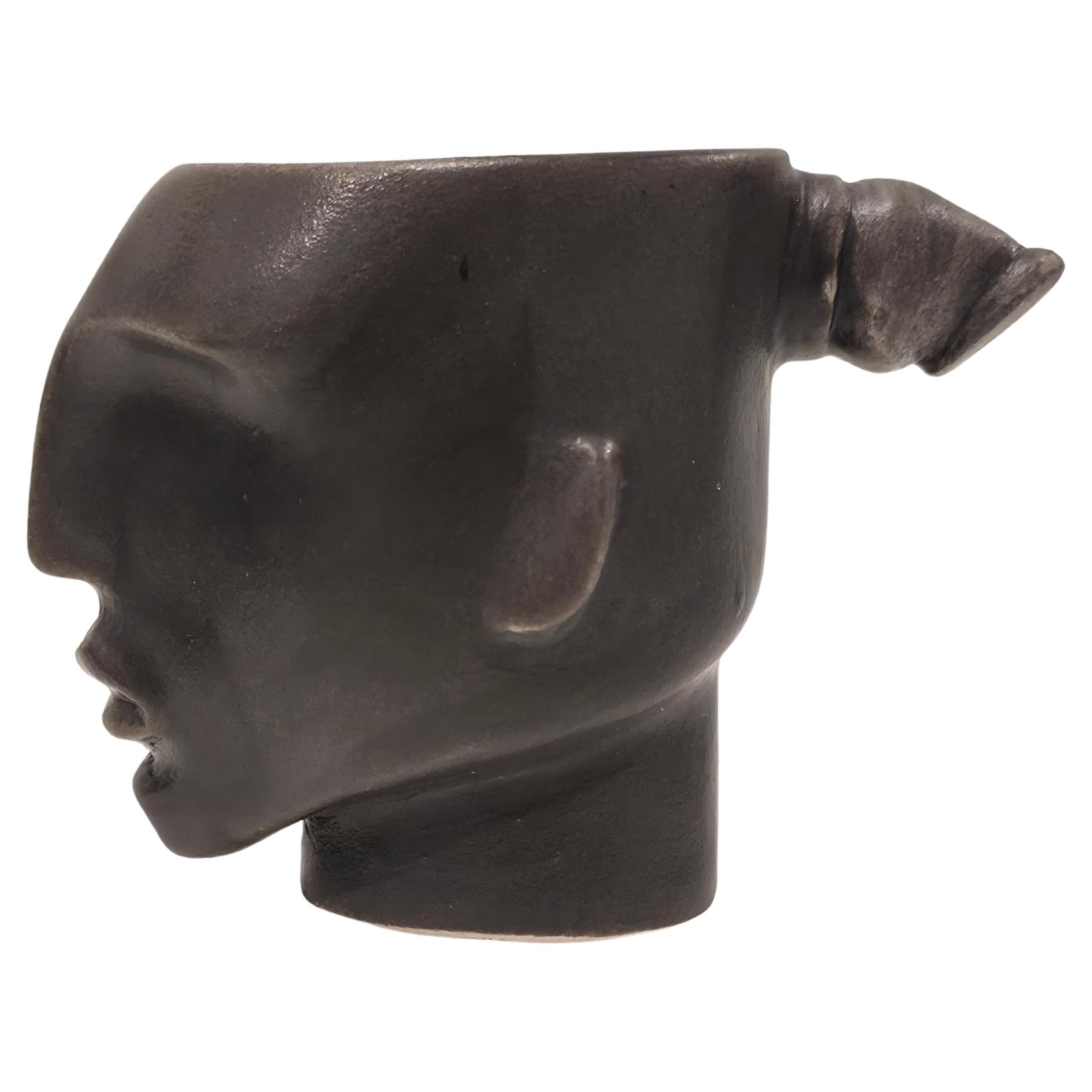 Unique Warrior 7 Sculptural Ristretto Cup by Tamara Barnoff For Sale