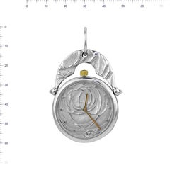 Unique White and Yellow Gold 18 Karat Pendant