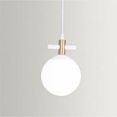 Unique White Esferra Pendant by Hatsu