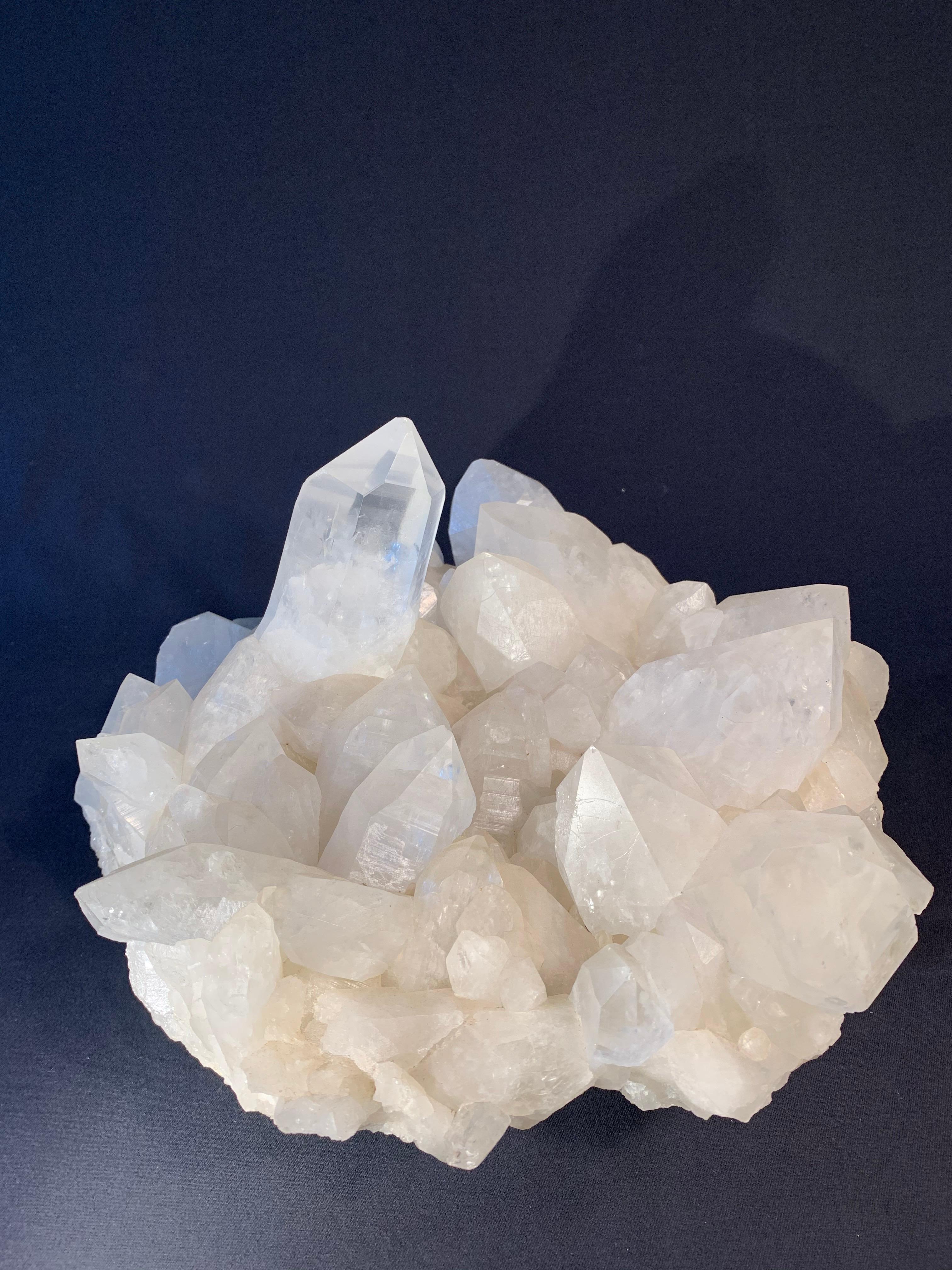 Unique white quartz crystal 