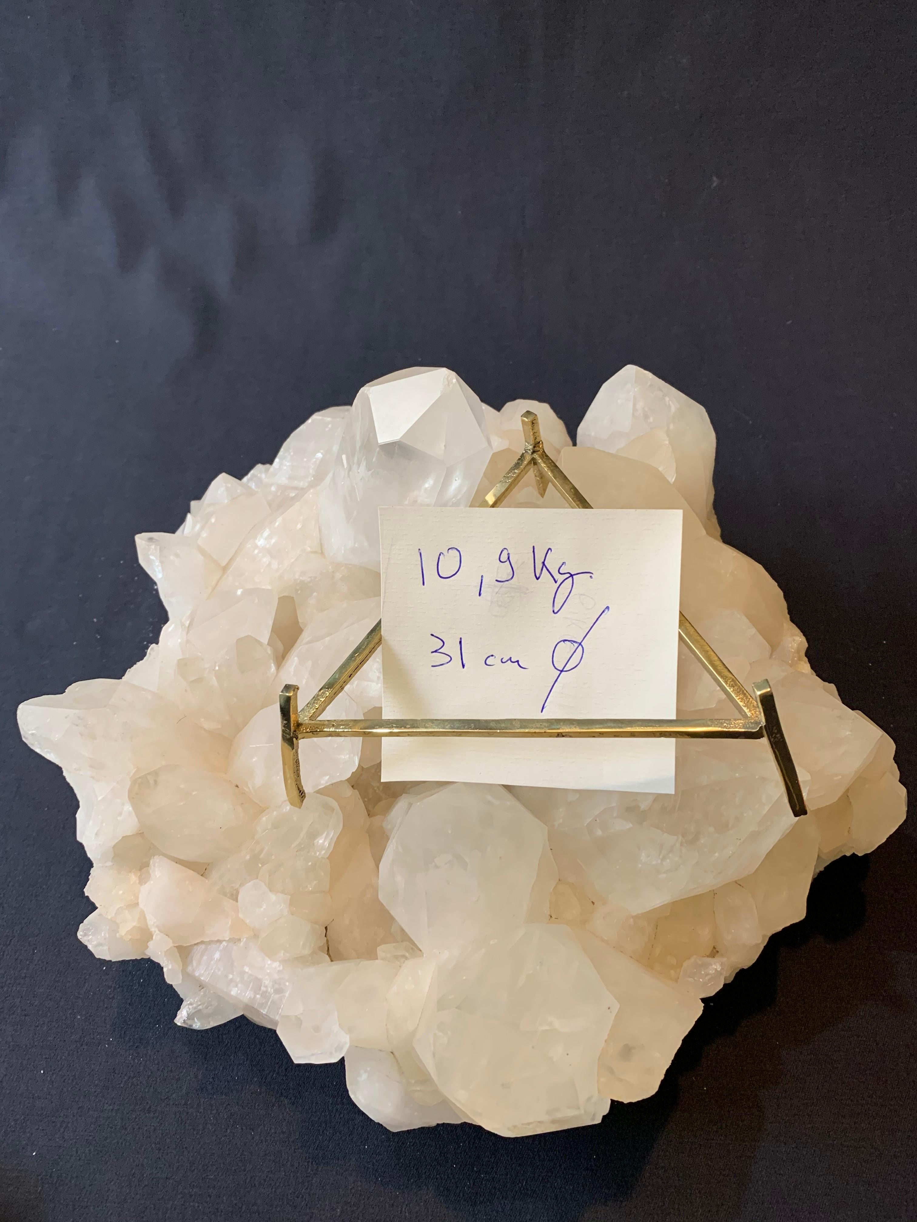 Brazilian Unique White Quartz Crystal 