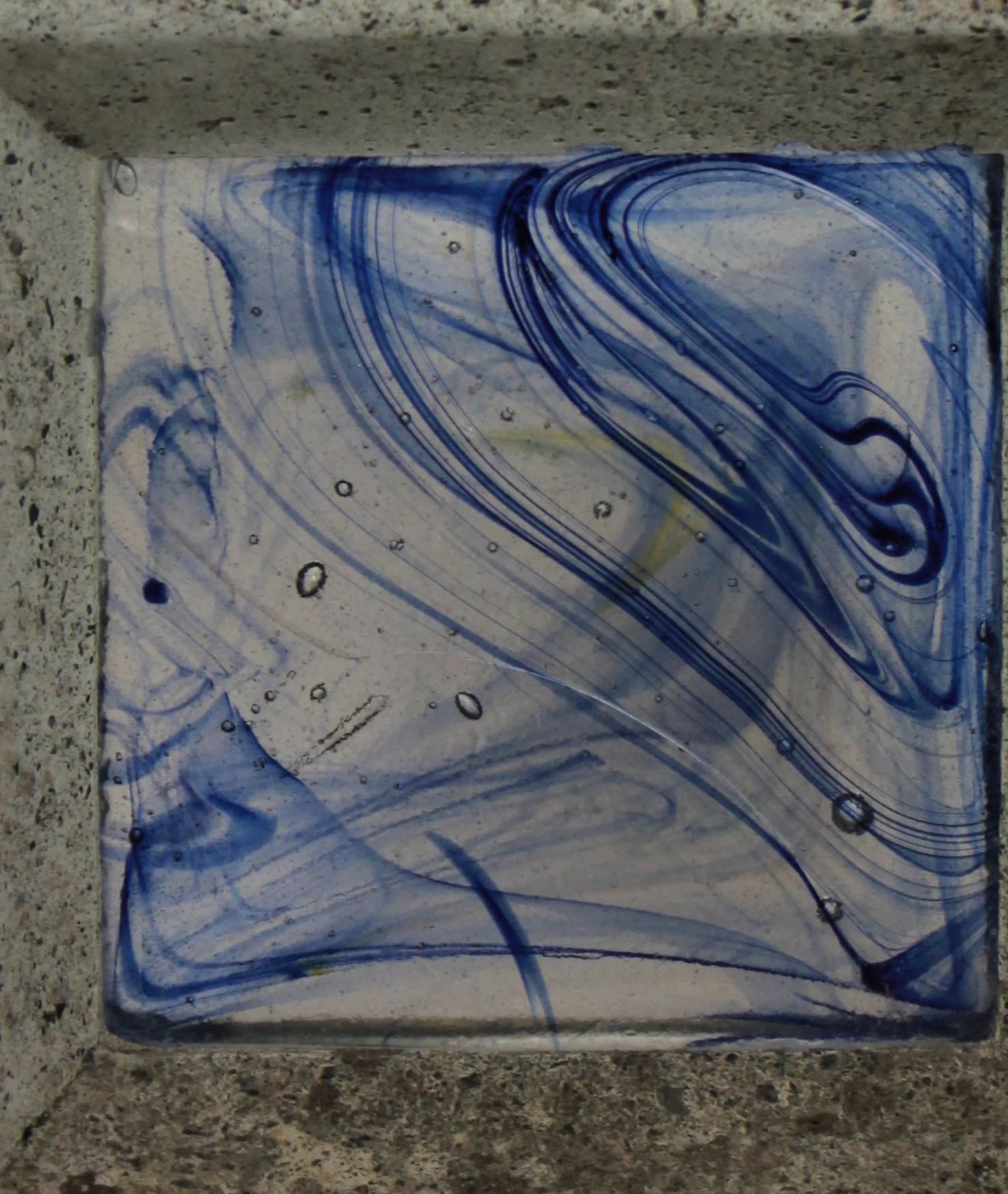 Unique Whitefriars Glass Brick In Good Condition In London, GB