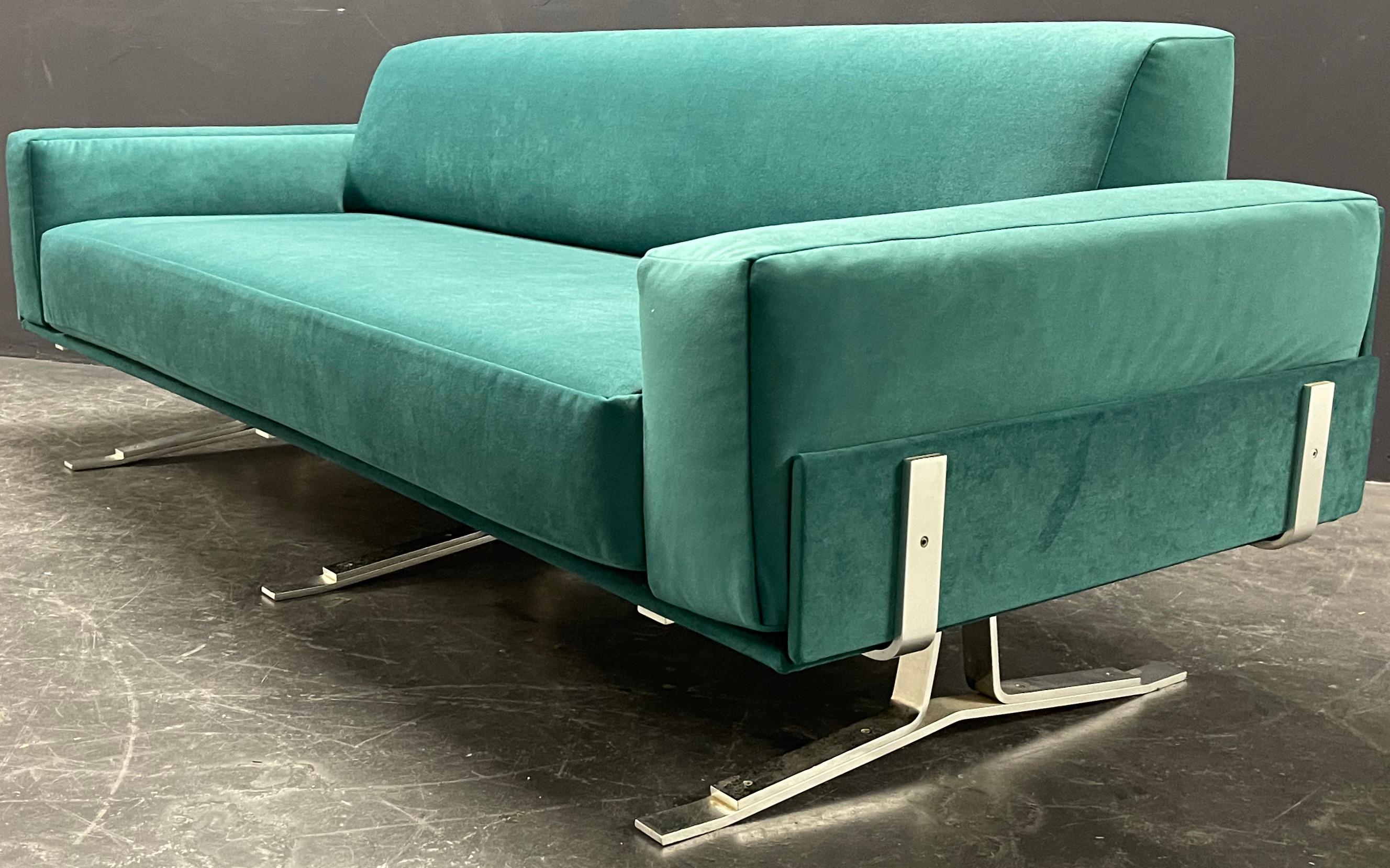 Mid-Century Modern Unique William Plunkett Sofa For Sale