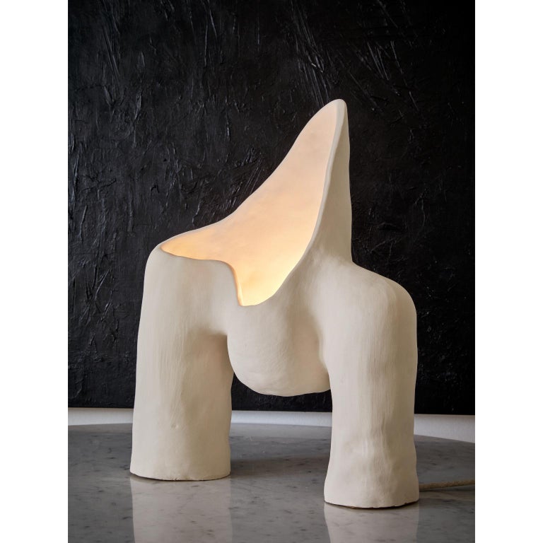 Unique Womb Table Lamp by Jan Ernst For Sale 1