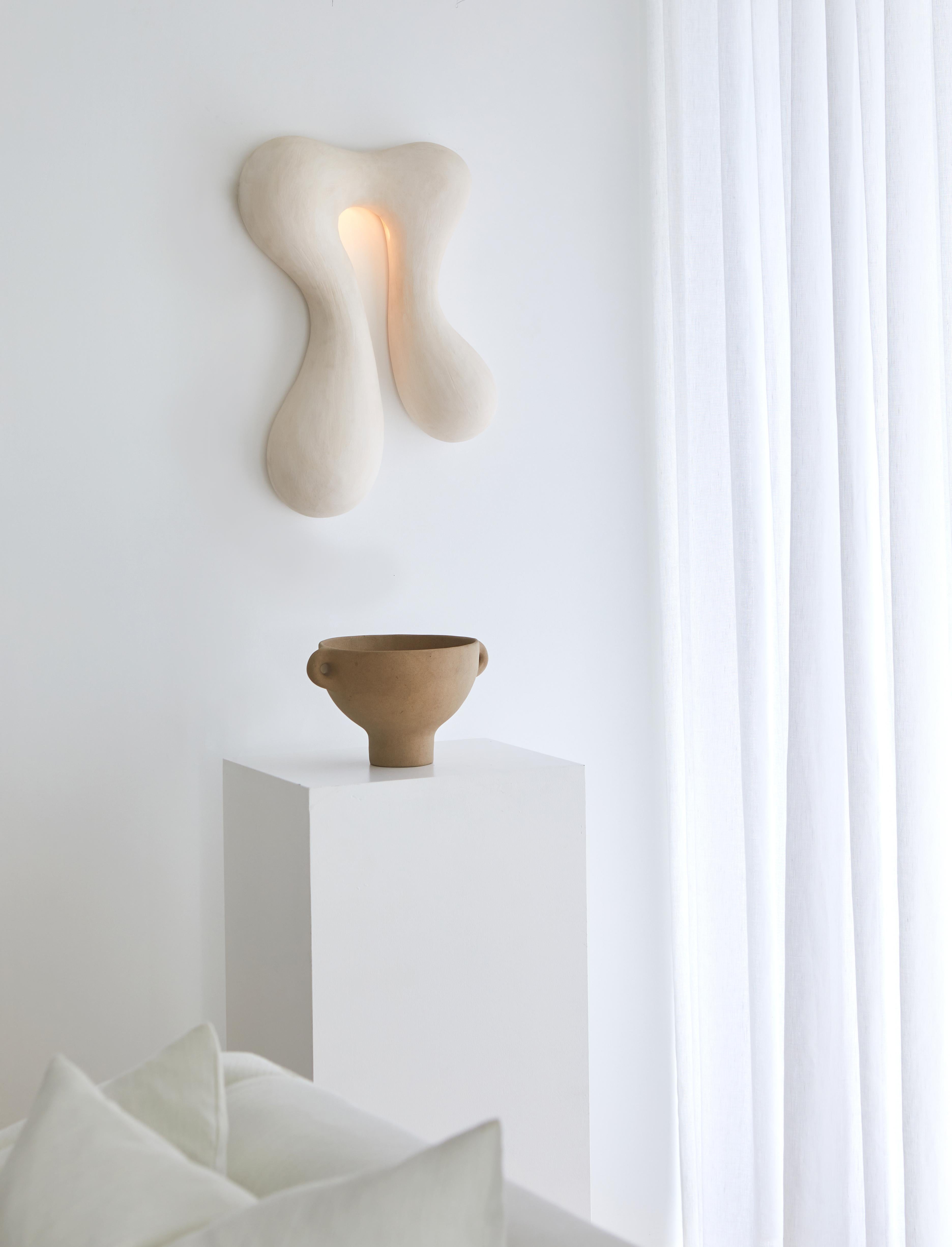 South African Unique Womb Wall Lamp I by Jan Ernst