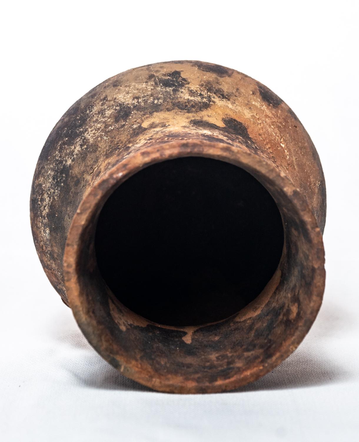 Vaso in argilla cotta Wood and Wood, unico nel suo genere. In condizioni discrete in vendita a Jersey City, NJ