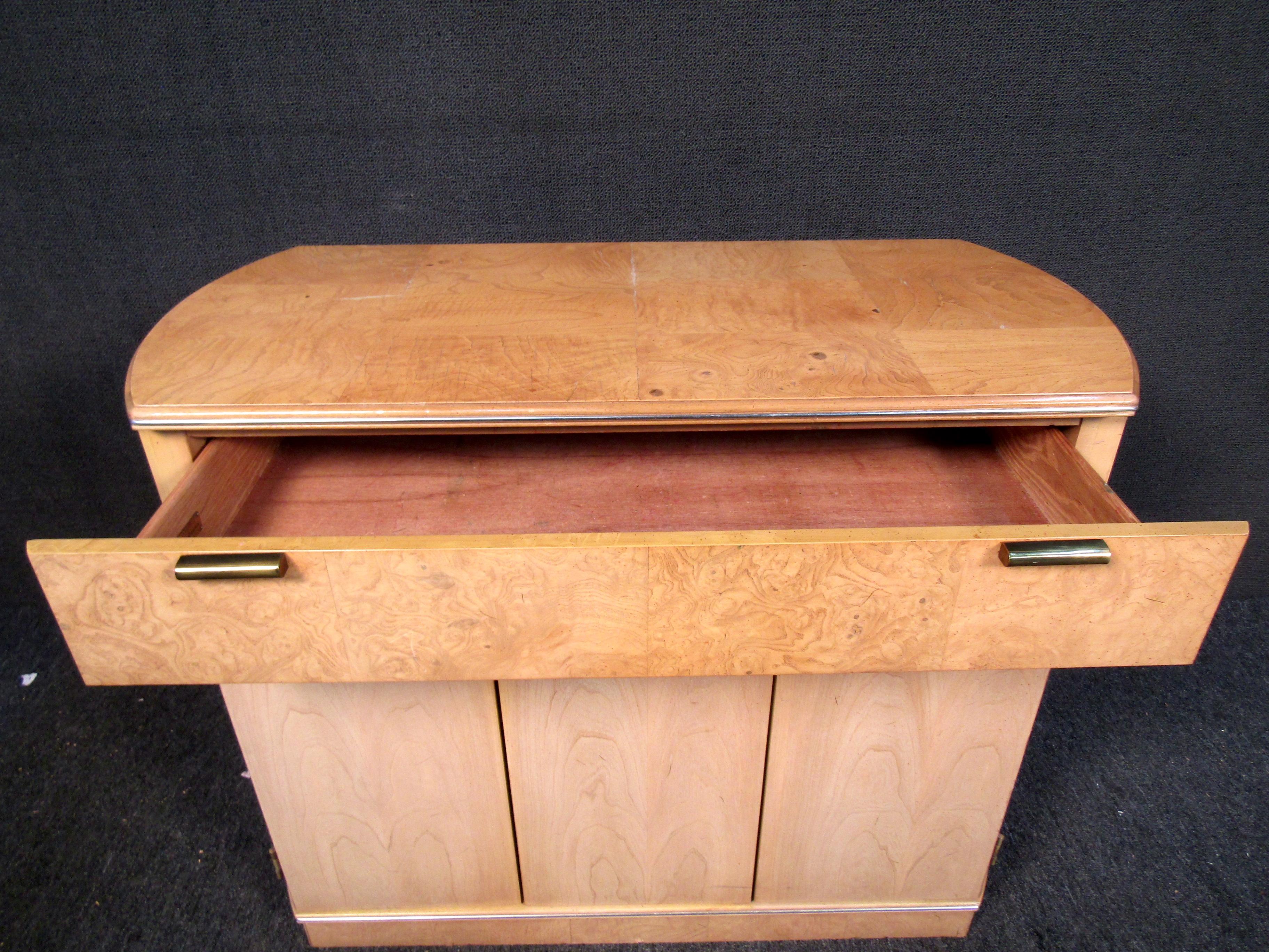 Unique Wood Server by American of Martinsville For Sale 1