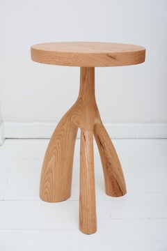 Unique Wood Tecolli Side Table made in Oak by Lørdag & Søndag