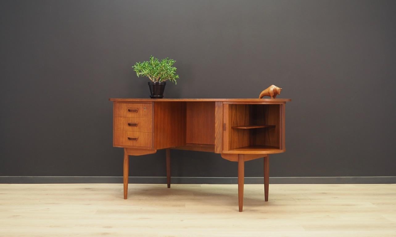 Unique Writing Desk 1960-1970 Danish Design Teak 6