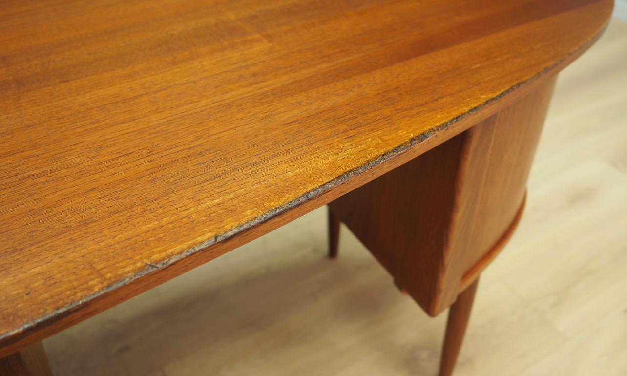 Unique Writing Desk 1960-1970 Danish Design Teak 2