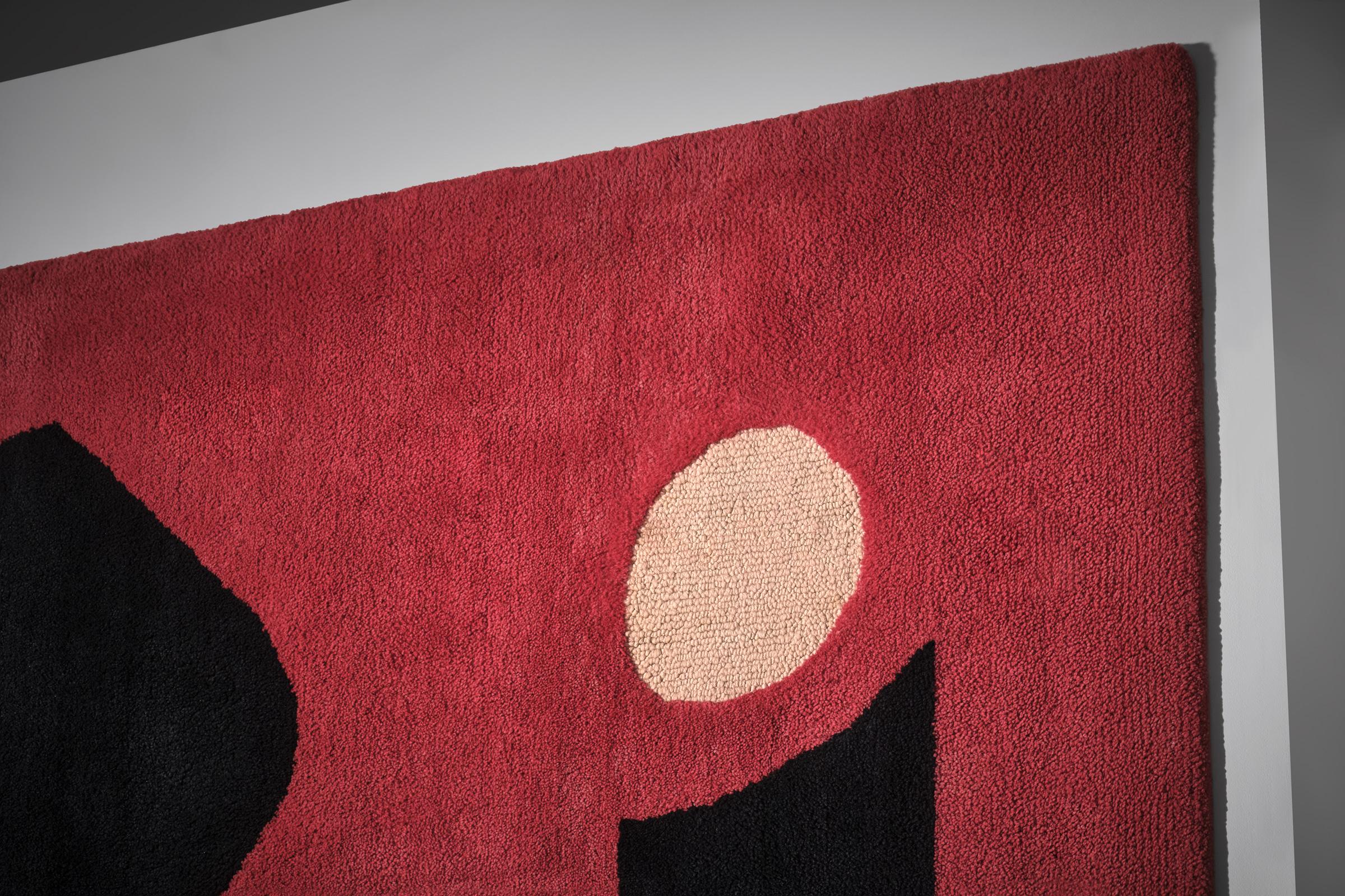 Unique XL artist tapestry by Émile Gilioli 