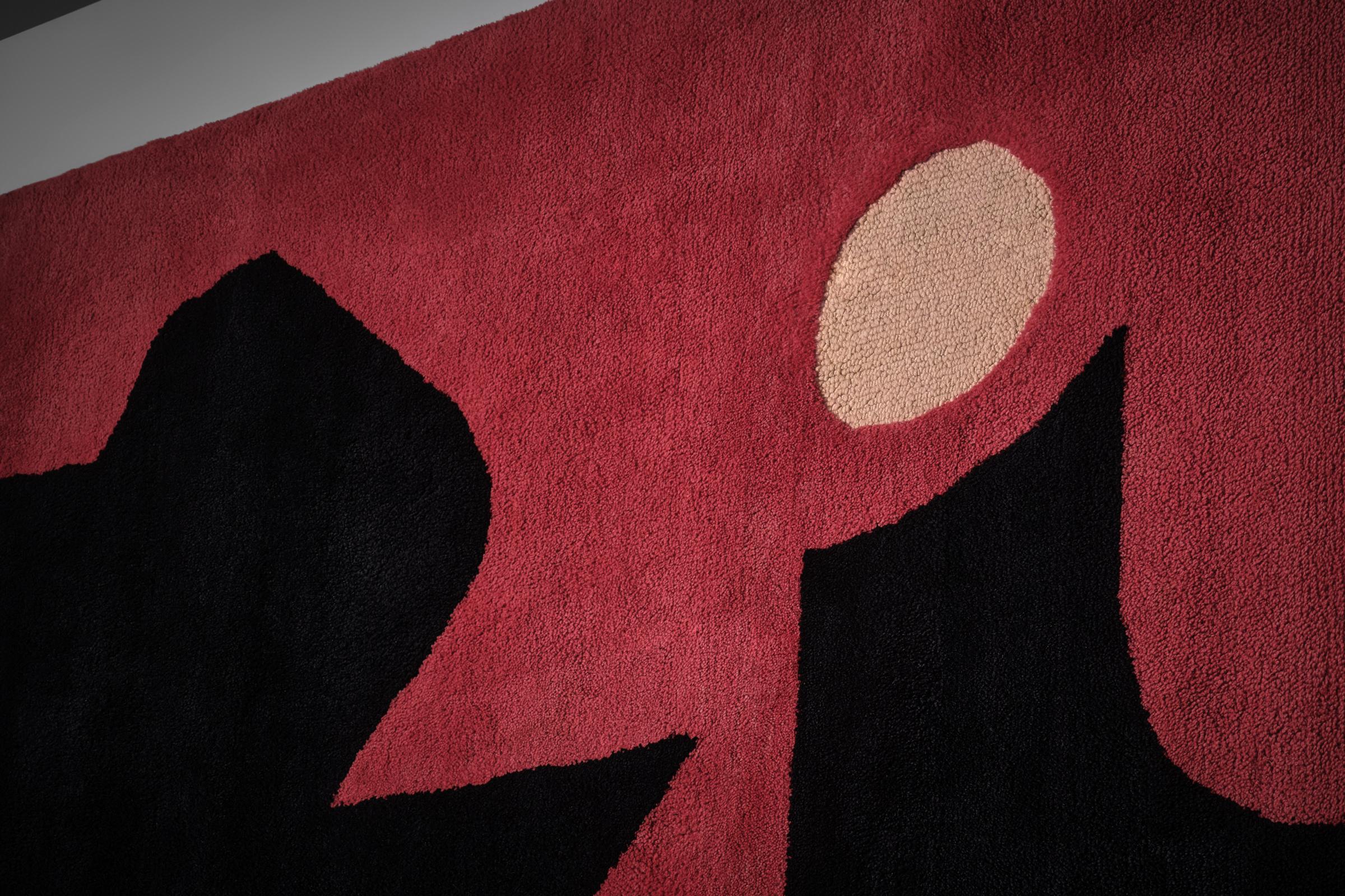 Unique XL artist tapestry by Émile Gilioli 