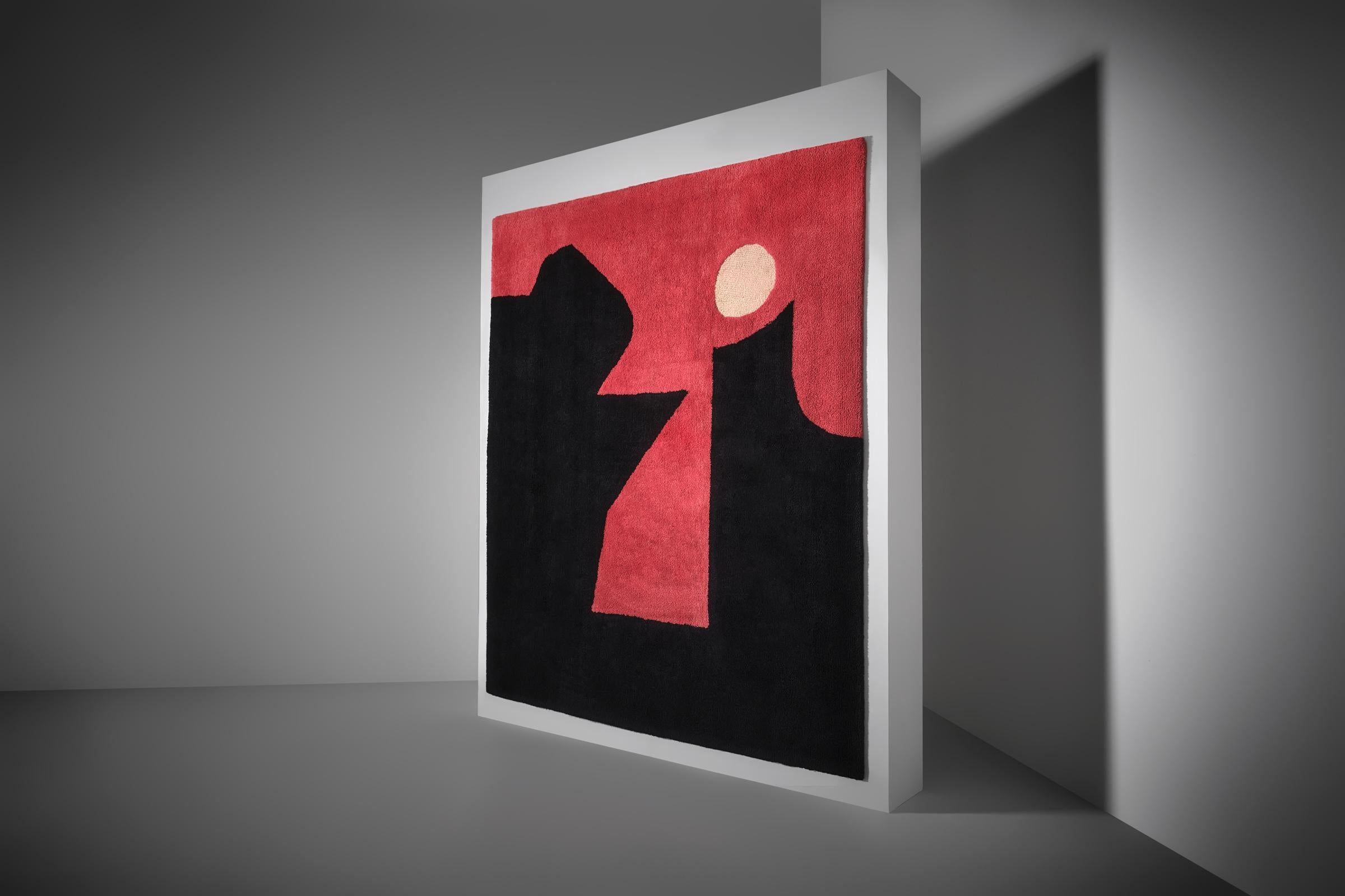 Unique XL artist tapestry by Émile Gilioli 