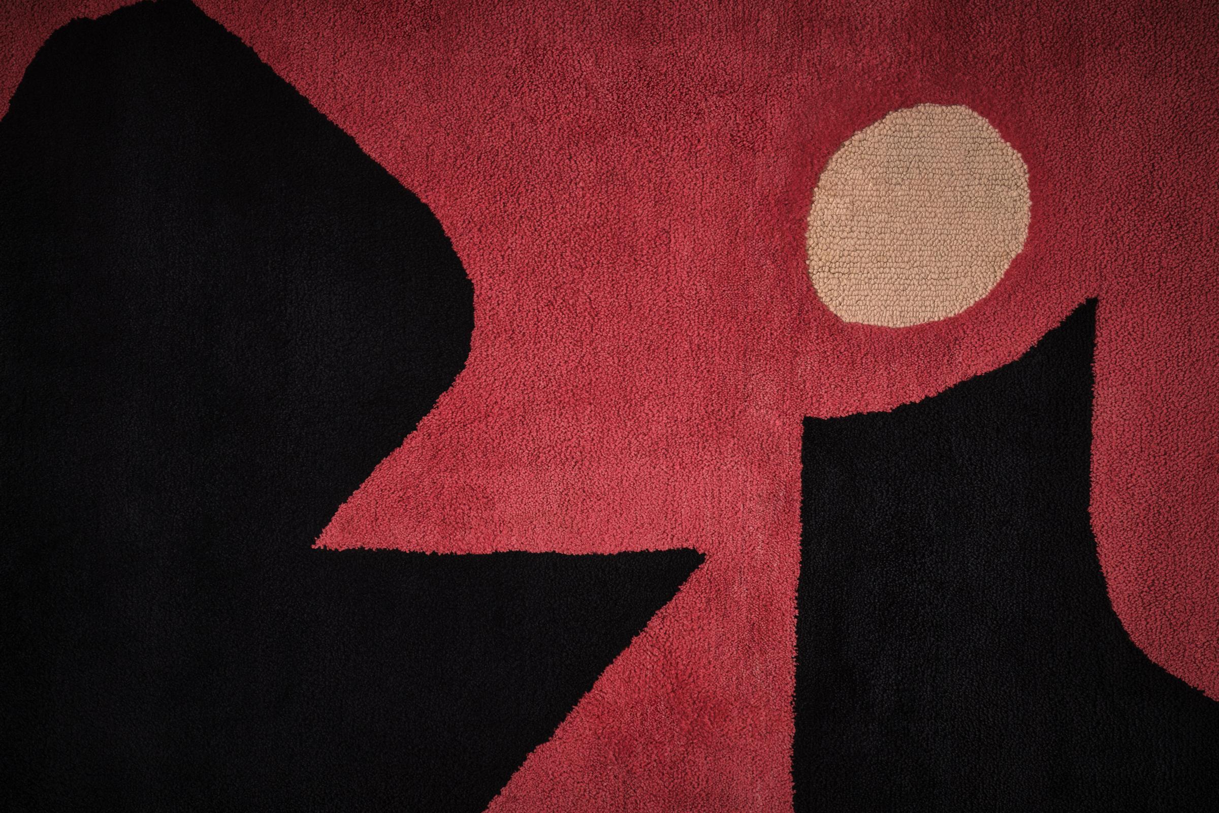 Unique XL artist tapestry by Émile Gilioli 