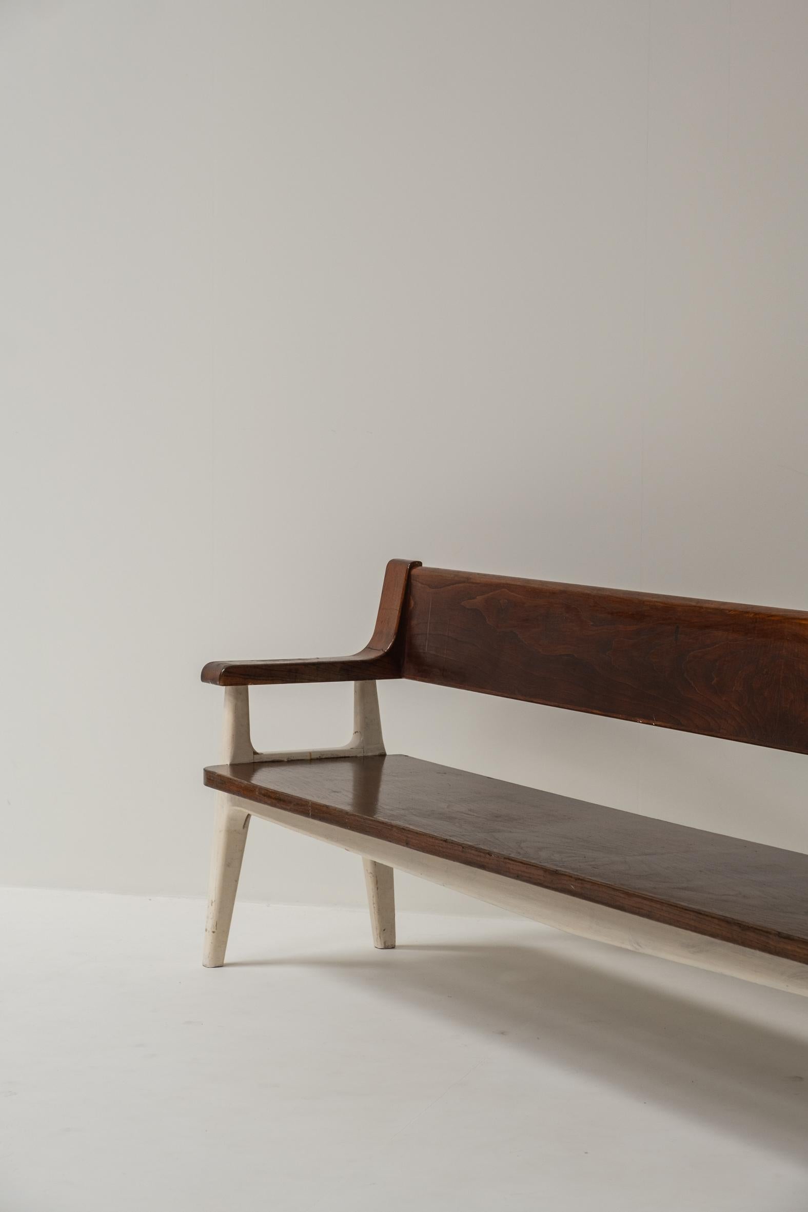 Spanish unique XXL bench, 20th century For Sale