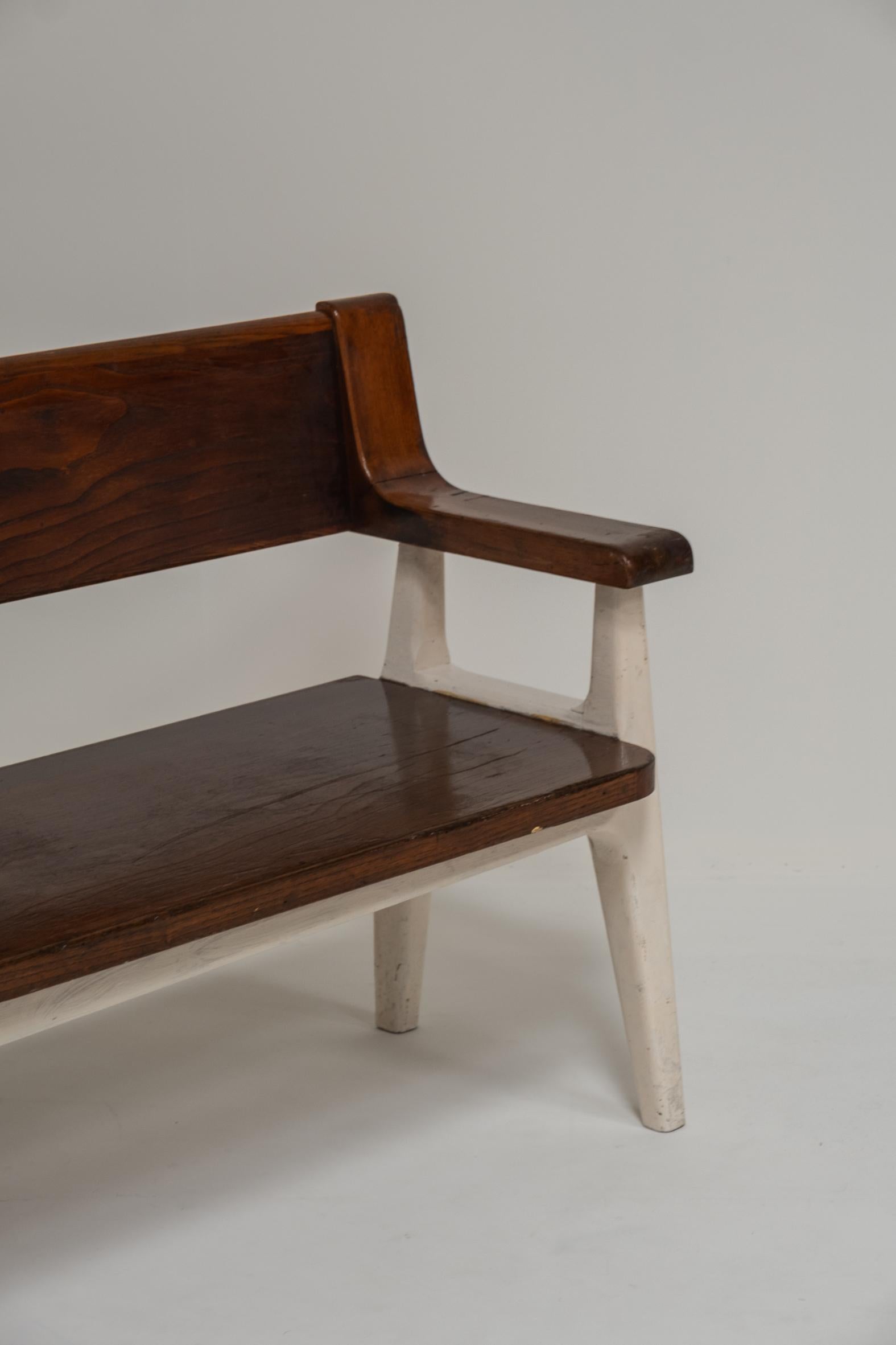 20th Century unique XXL bench, 20th century For Sale