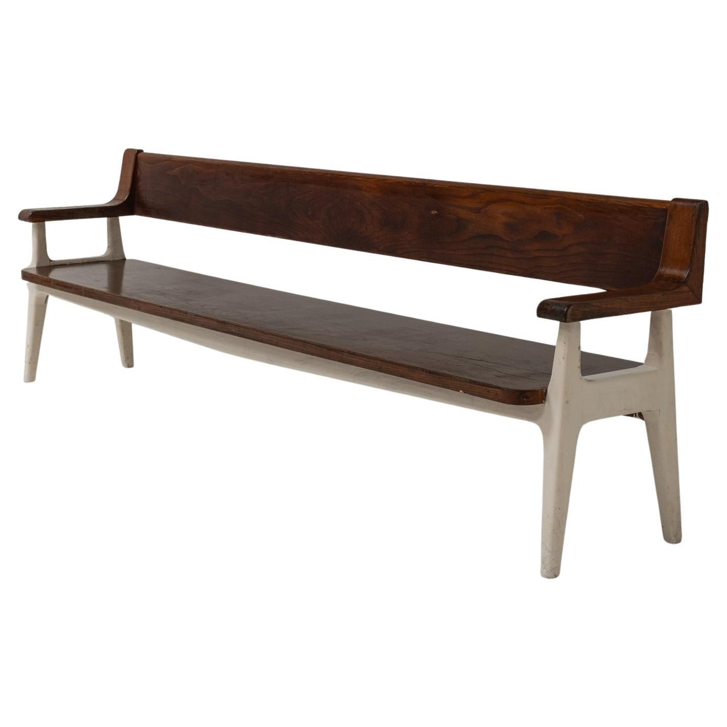 unique XXL bench, 20th century