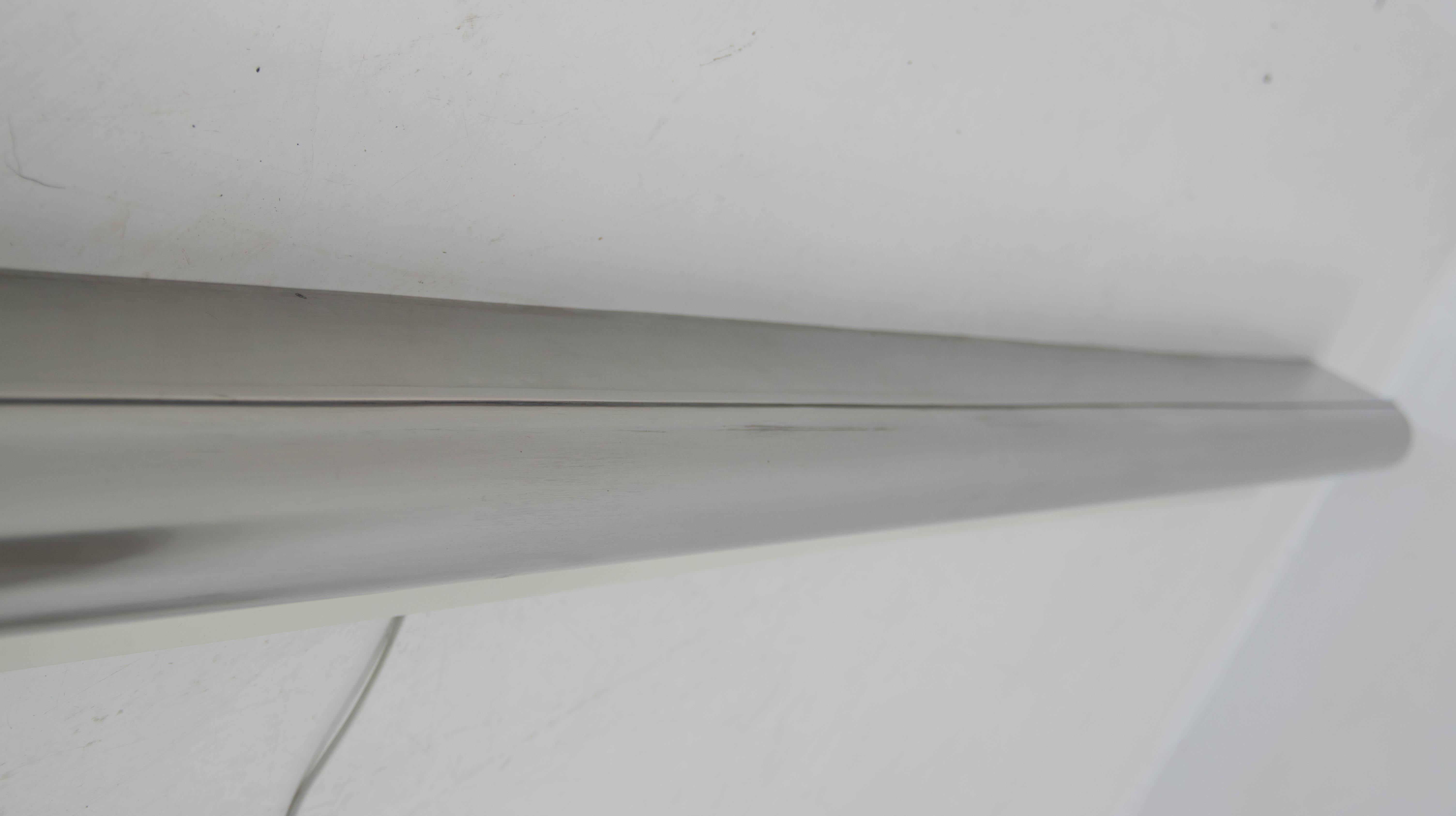 Applique murale unique XXL Functionalist / Bauhaus en nickel, années 1930 10