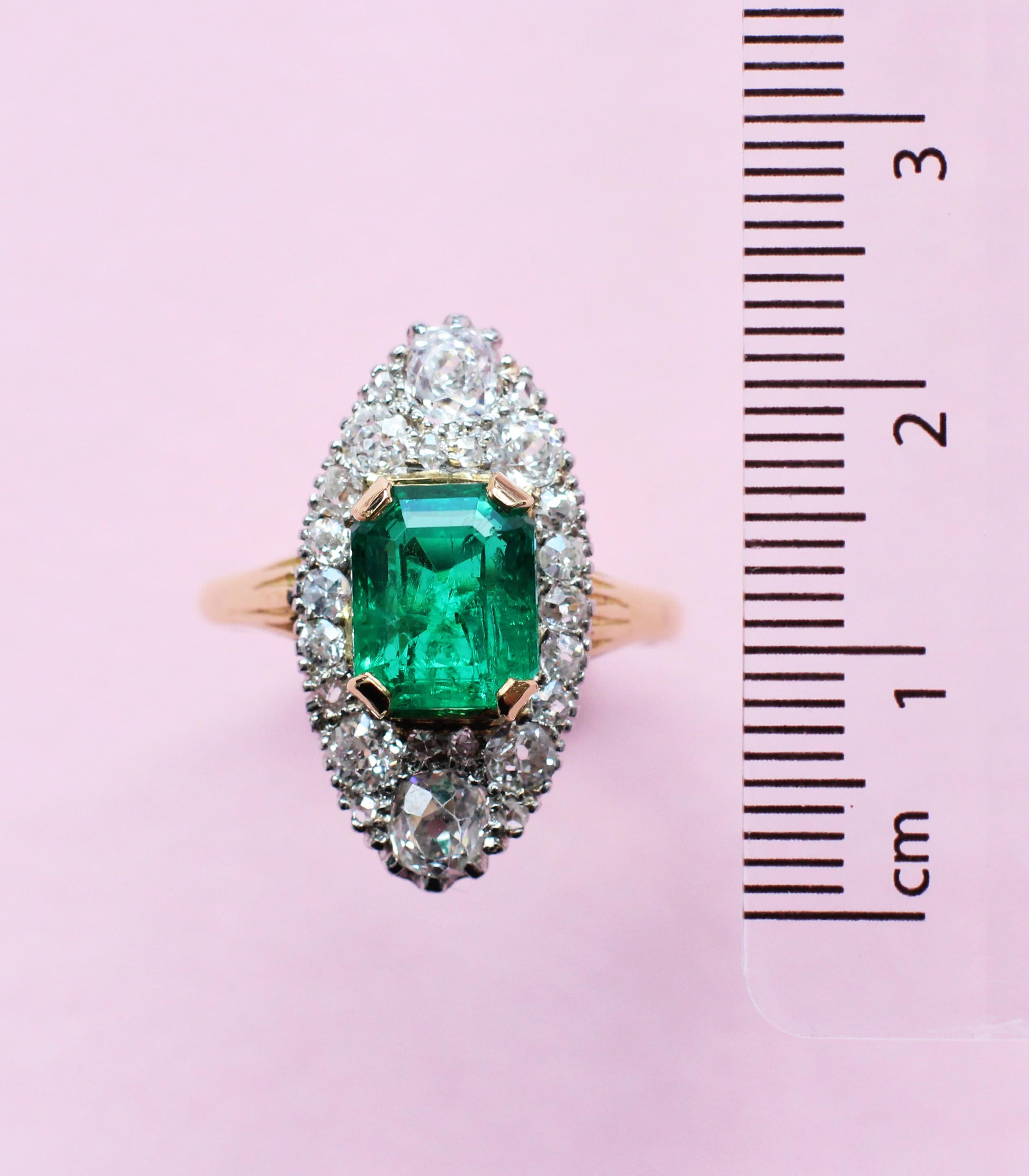 emerald ring designs in gold