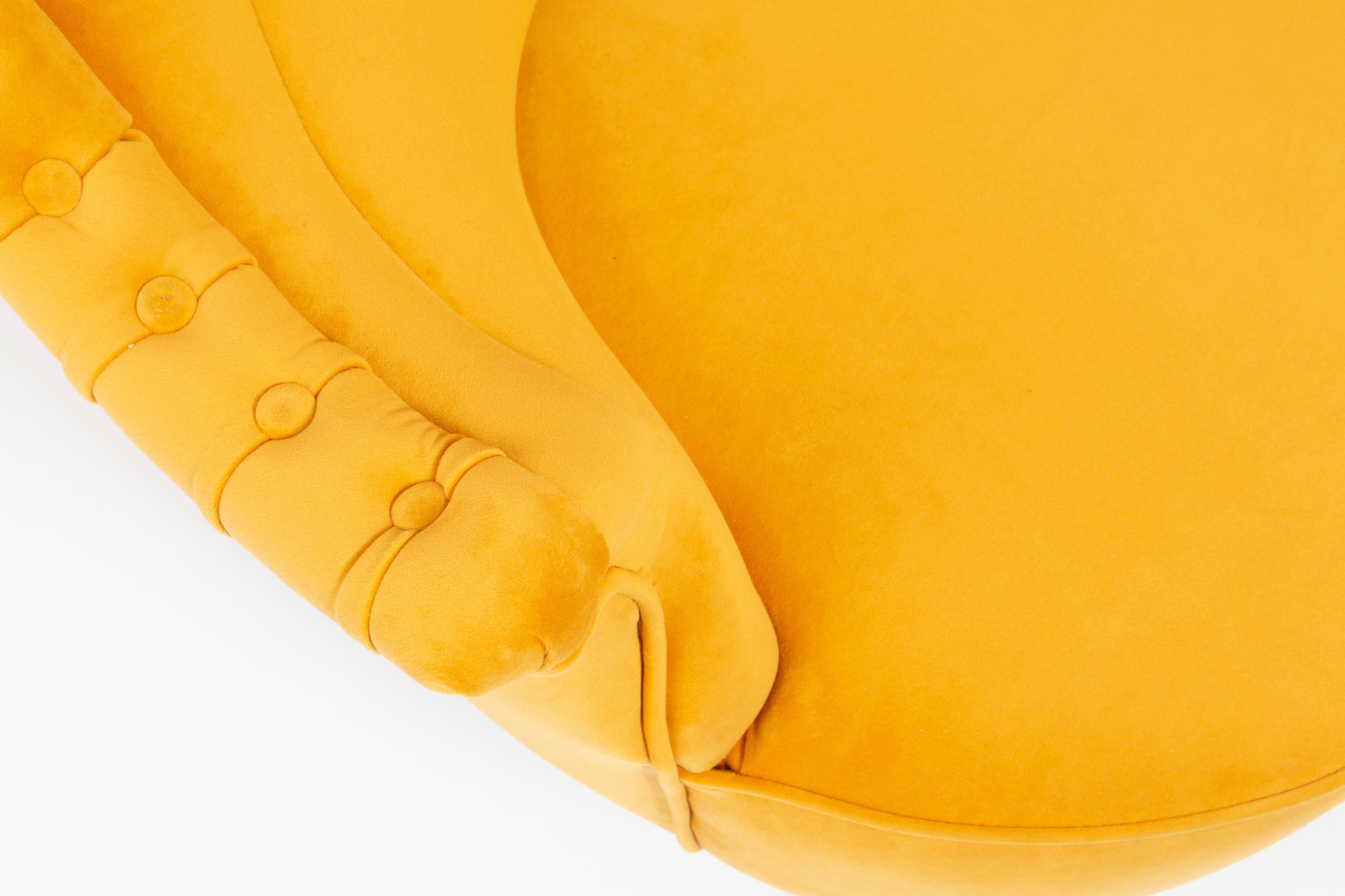 20ième siècle Fauteuil unique en jaune moutarde, années 1930, Allemagne en vente