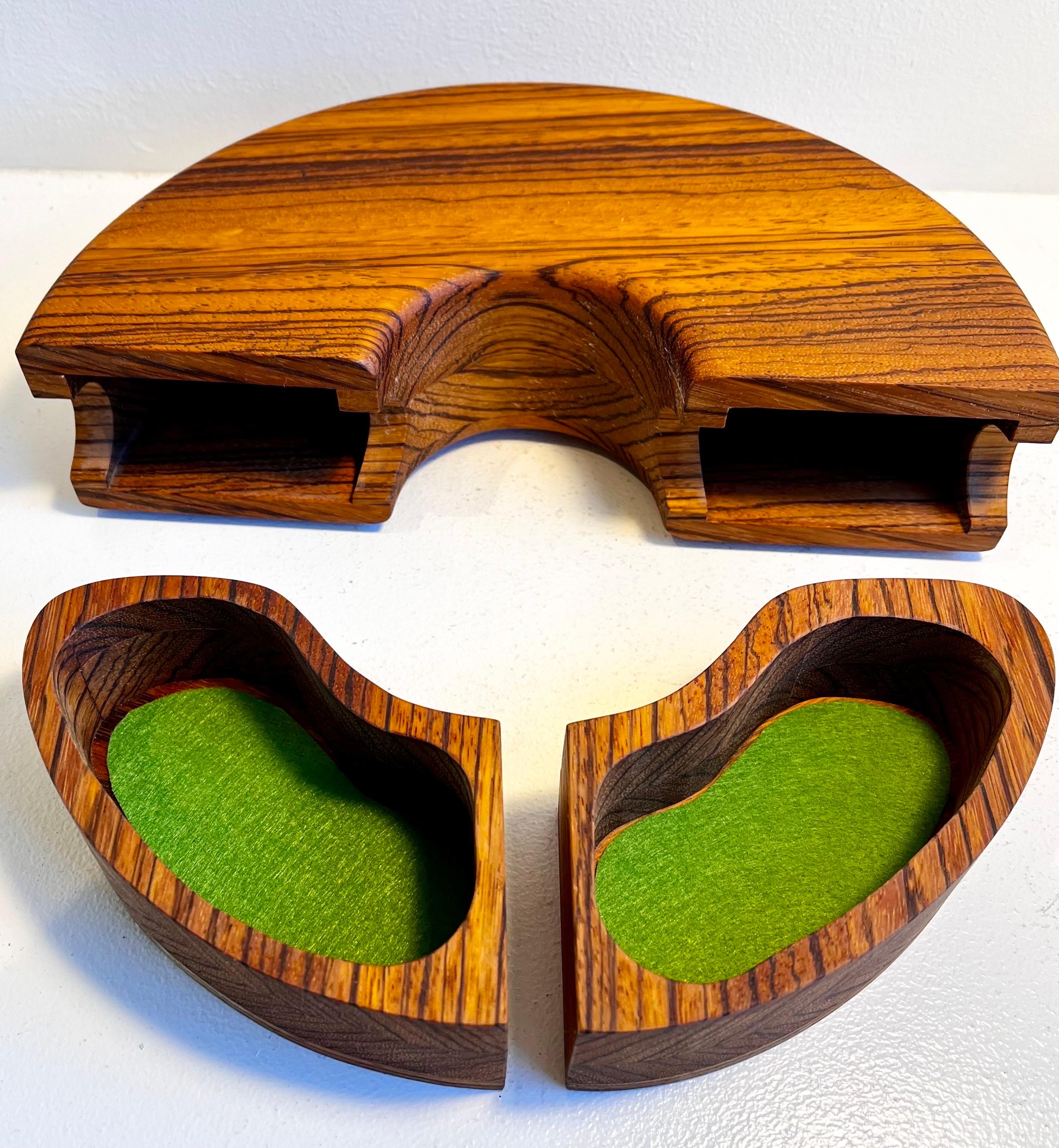 Unique Zebra Wood Jewelry Box 13