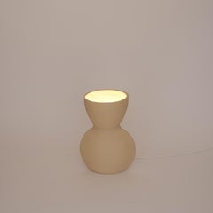 Unira Small White Lamp by Ia Kutateladze
