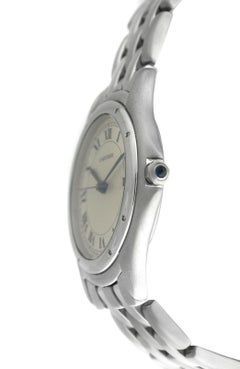 Unisex Cartier Panthere Cougar 987904 Quartz Steel Date Watch