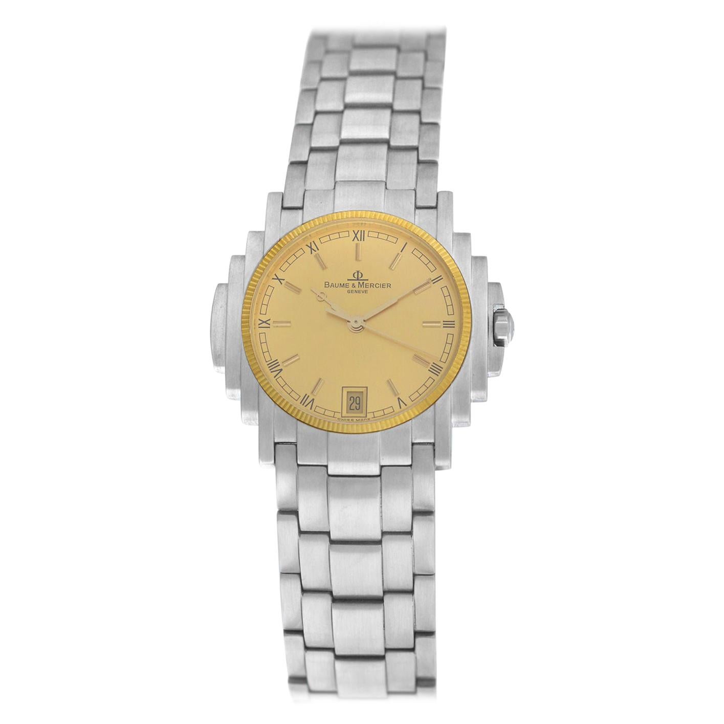 Unisex Baume & Mercier Shogun 5136.018.3 Stainless Quartz Watch