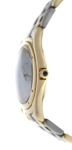 Unisex Cartier Cougar Panthere 887904C Midsize Quartz 18 Karat Gold Watch