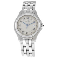 Unisex Cartier Panthere Cougar 987904 Quartz Steel Date Watch