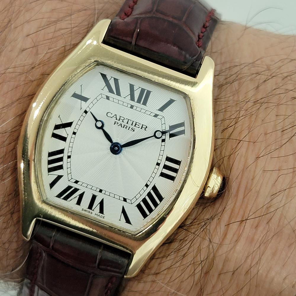 Unisex Cartier Fackel 2496D 18k Gold Handgefertigt 2000er Jahre Original IL2 7