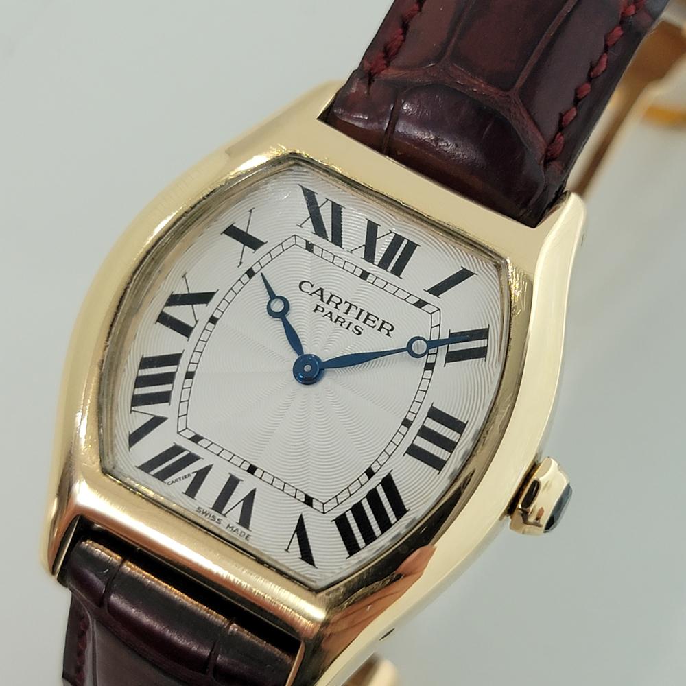 Unisex Cartier Fackel 2496D 18k Gold Handgefertigt 2000er Jahre Original IL2 im Zustand „Hervorragend“ in Beverly Hills, CA