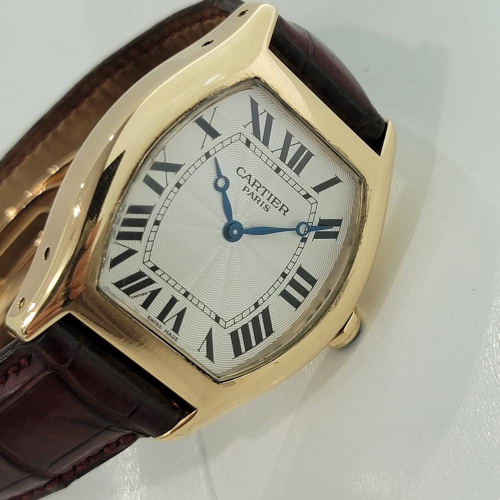 Unisex Cartier Fackel 2496D 18k Gold Handgefertigt 2000er Jahre Original IL2 2
