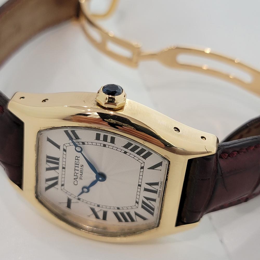 Unisex Cartier Fackel 2496D 18k Gold Handgefertigt 2000er Jahre Original IL2 3