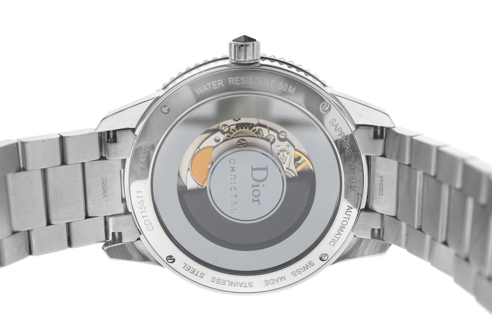 Unisex Christian Dior Christal CD115511M001 Diamond Automatic Watch 1