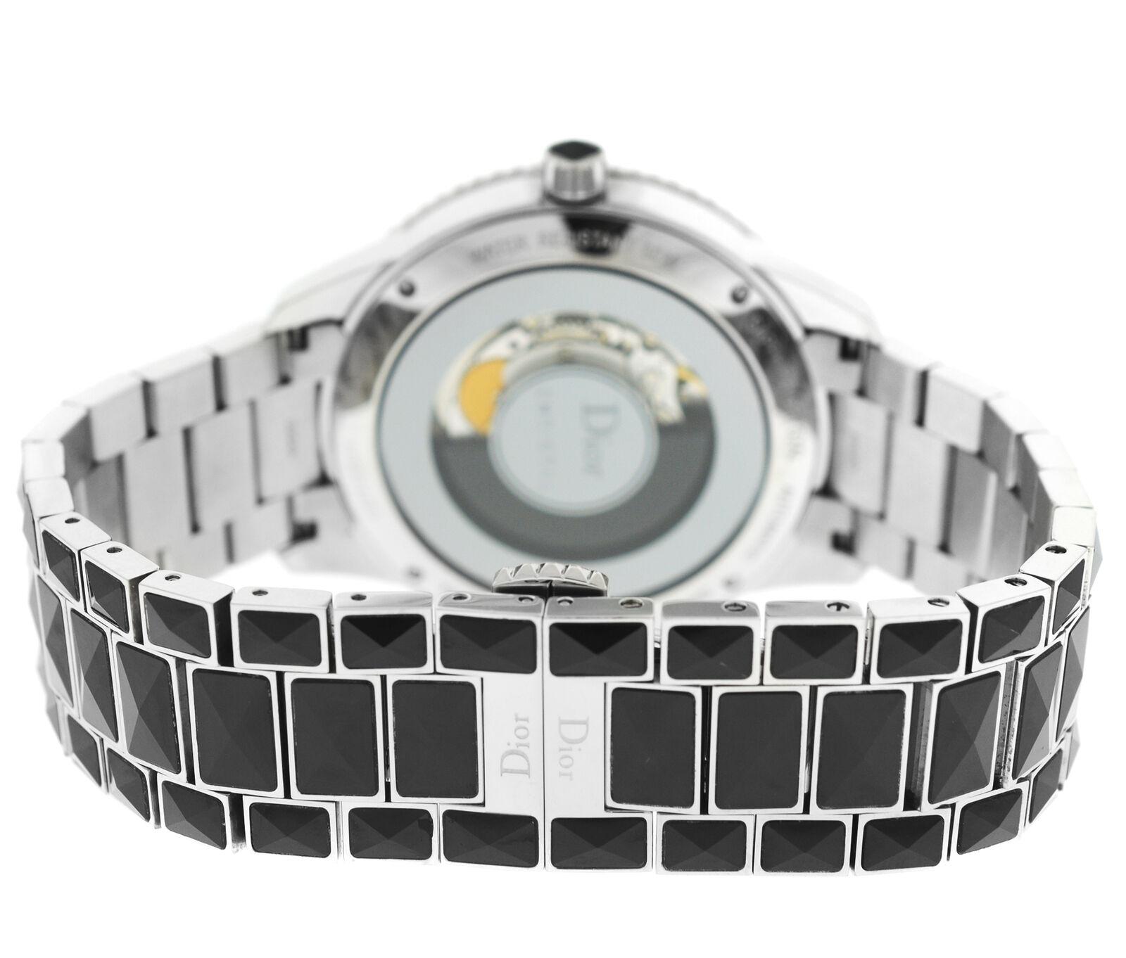 Unisex Christian Dior Christal CD115511M001 Diamond Automatic Watch 4