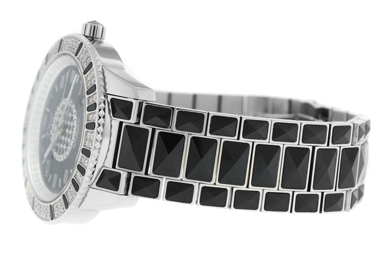 Unisex Christian Dior Christal CD115511M001 Diamond Automatic Watch 5